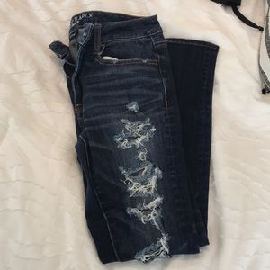 American Eagles Distressed Jeggings